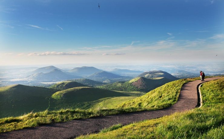 land van de vulkanen, Auvergne