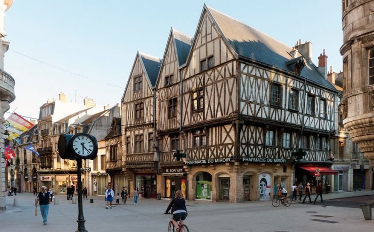 Dijon, hoofdstad van Bourgondie