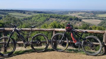 Mountainbiken agricampeggio La Prugnola, Toscane